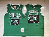 Bulls 23 Michael Jordan Green 1997 98 Hardwood Classics Swingman Jersey,baseball caps,new era cap wholesale,wholesale hats